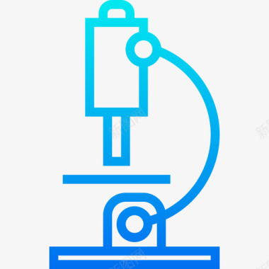 显微镜保健8梯度图标图标