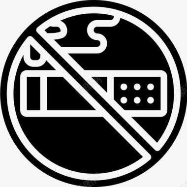 禁止吸烟摩比肯7号加油图标图标