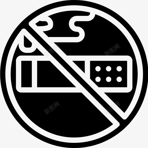禁止吸烟摩比肯7号加油图标svg_新图网 https://ixintu.com 加油 摩比肯7号 禁止吸烟