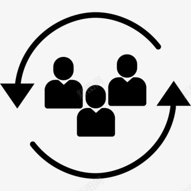 集团业务和管理5坚实图标图标