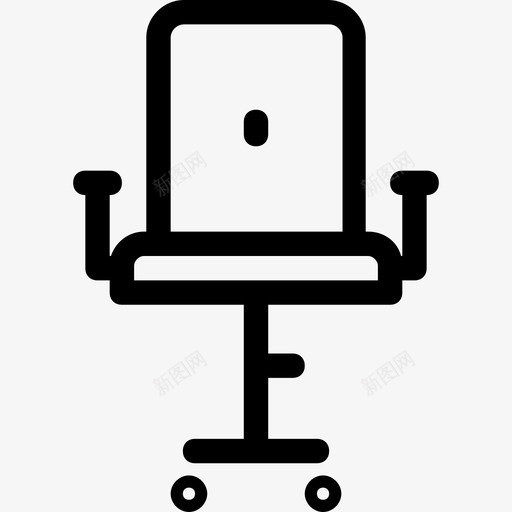 桌椅家具和家用15直线型图标svg_新图网 https://ixintu.com 家具和家用15 桌椅 直线型
