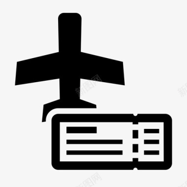 机票国外文件图标图标