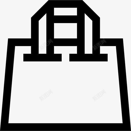 购物袋促销礼品3直系图标svg_新图网 https://ixintu.com 促销礼品3 直系 购物袋