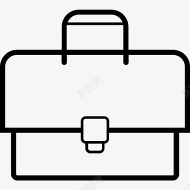 办公包箱子公文包图标图标