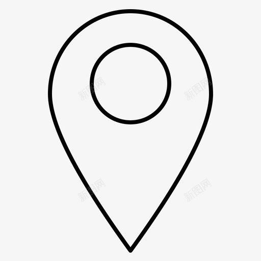 位置区域地图图标svg_新图网 https://ixintu.com 位置 区域 地图 地点 旅行