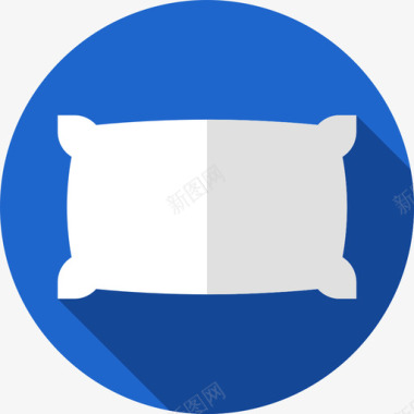 枕头家居用品11扁平图标图标