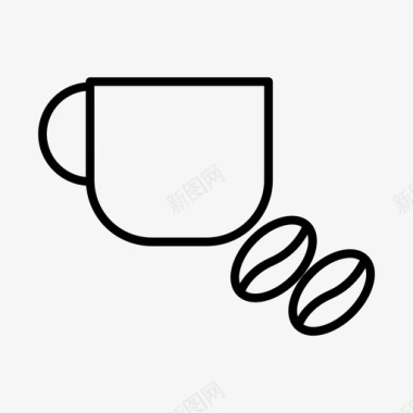 咖啡咖啡休息饮料图标图标