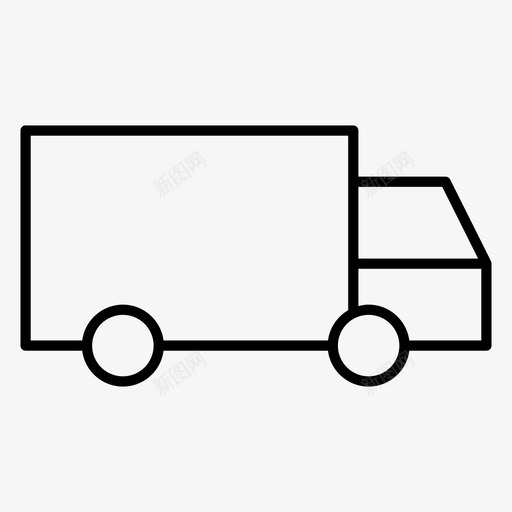 卡车送货卡车移动图标svg_新图网 https://ixintu.com 卡车 图标 移动 车辆 运输 送货卡车