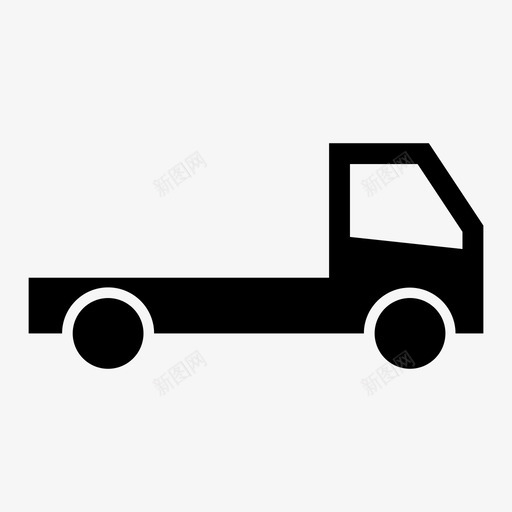卡车车辆货车图标svg_新图网 https://ixintu.com 卡车 货车 车辆