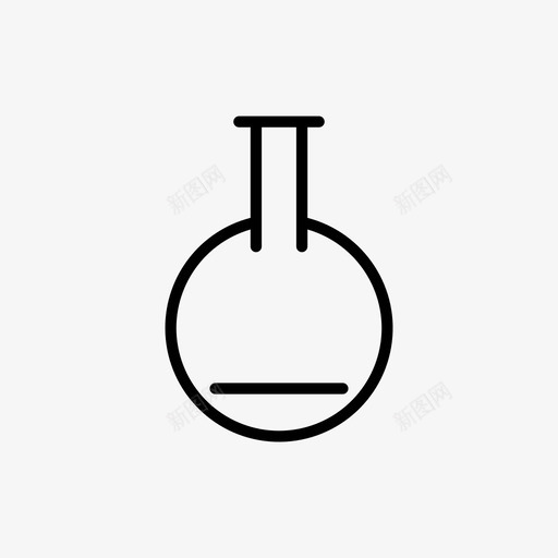 化学瓶子研究图标svg_新图网 https://ixintu.com 化学 瓶子 研究 科学 简单的线图标