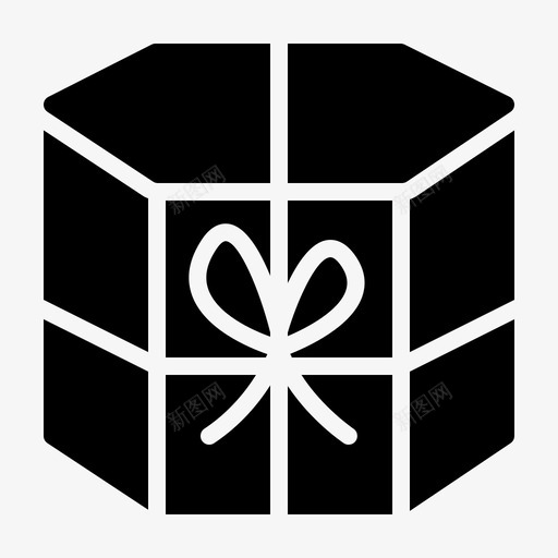 礼品盒生日礼物包装图标svg_新图网 https://ixintu.com 包装 生日礼物 礼品盒 礼物