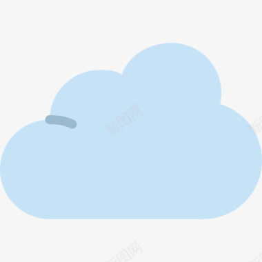 云层天气141平坦图标图标