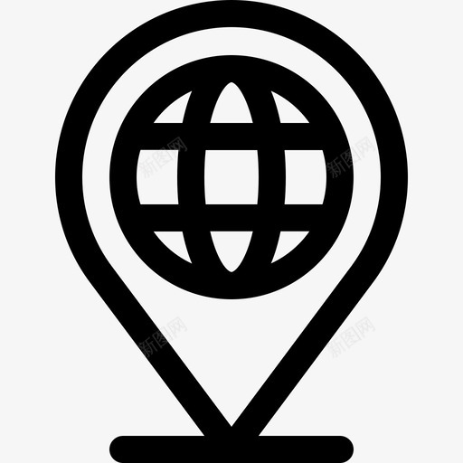 定位销营销增长9线性图标svg_新图网 https://ixintu.com 定位销 线性 营销增长9