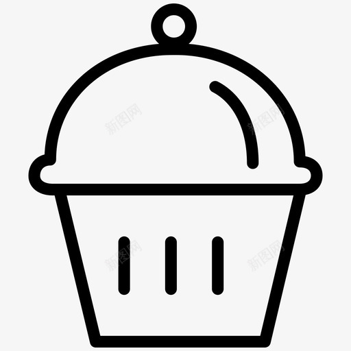 Cupcakesvg_新图网 https://ixintu.com Cupcake