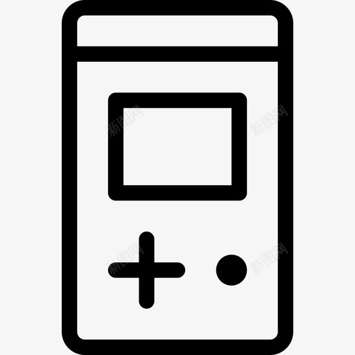 Gameboy娱乐27岁直系图标svg_新图网 https://ixintu.com Gameboy 娱乐27岁 直系