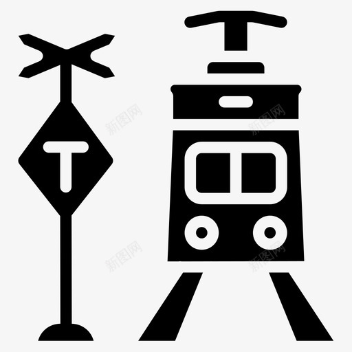 有轨电车城市生活2加油图标svg_新图网 https://ixintu.com 加油 城市生活2 有轨电车