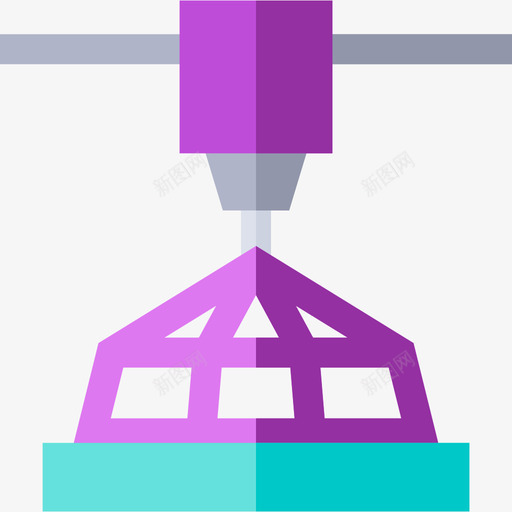 3d打印机打印10平面图标svg_新图网 https://ixintu.com 3d打印机 平面 打印10