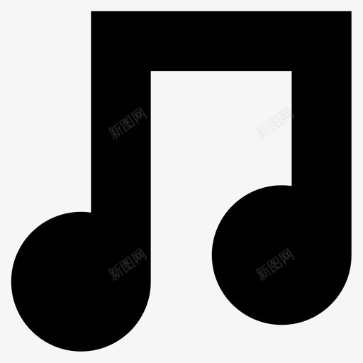 音乐音乐和乐器13填充图标svg_新图网 https://ixintu.com 填充 音乐 音乐和乐器13