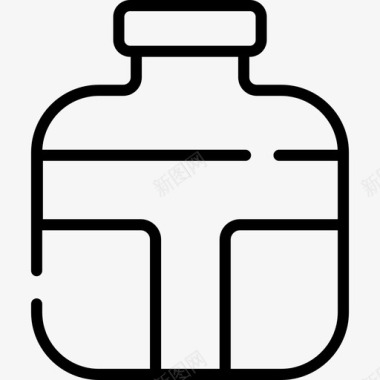 水瓶冒险14直线型图标图标