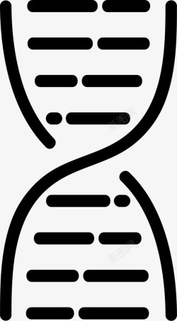基因测试基因dna遗传图标高清图片
