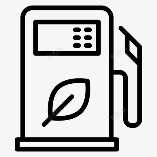 气泵生态燃料图标svg_新图网 https://ixintu.com 叶 气泵 汽油 燃料 生态 生态概述