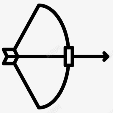 弓箭危险装备图标图标