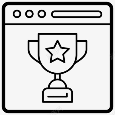 网站奖最佳网站网站性能图标图标
