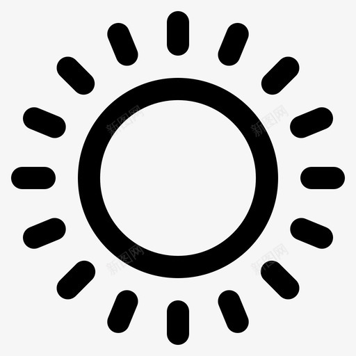 阳光日出绿色环保和全球变暖线图标svg_新图网 https://ixintu.com 日出 绿色环保和全球变暖线 阳光