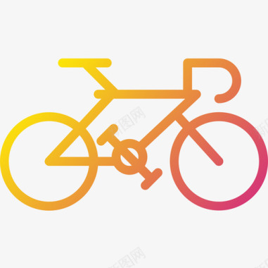 自行车运动83坡度图标图标