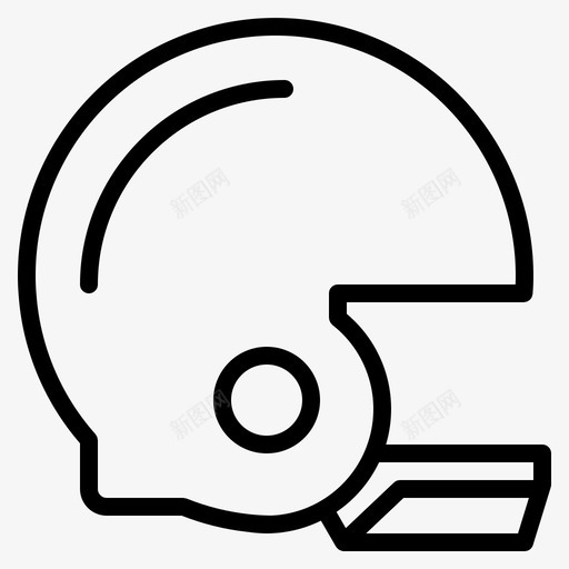 美式足球设备运动图标svg_新图网 https://ixintu.com 健身 健身房 美式足球 设备 运动 运动元素