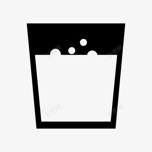 一杯水碳酸水清洁图标svg_新图网 https://ixintu.com 一杯水 清洁 碳酸水 自然 起泡 饮用