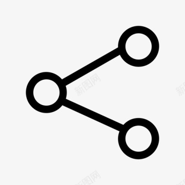 共享圈子连接器图标图标