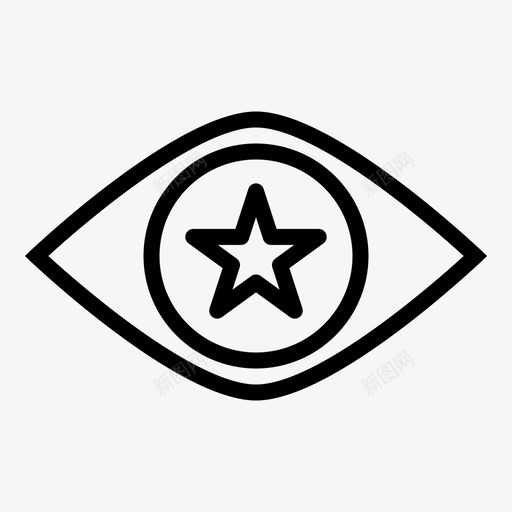 迷幻的眼球迷幻的眼睛图标svg_新图网 https://ixintu.com 迷幻的眼球 迷幻的眼睛