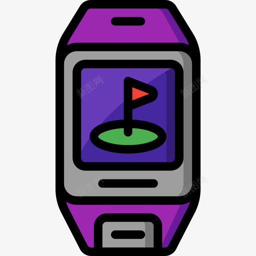 智能手表智能手表4线性颜色图标svg_新图网 https://ixintu.com 智能手表 智能手表4 线性颜色