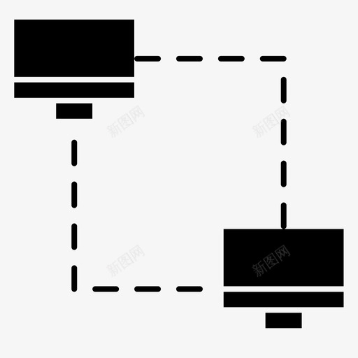 网络计算机互联网图标svg_新图网 https://ixintu.com 互联网 网络 计算机