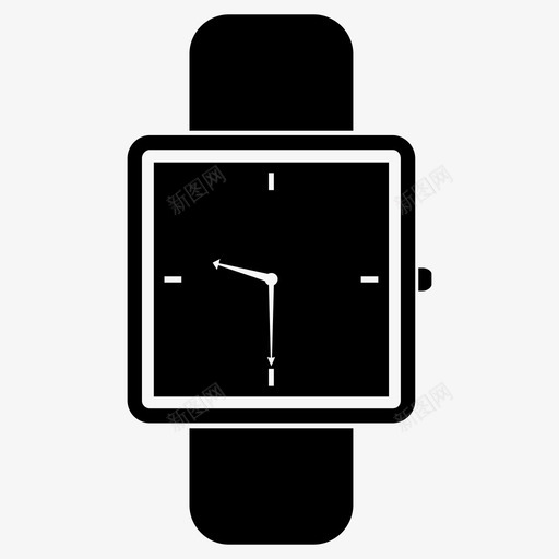 手表时尚计时器图标svg_新图网 https://ixintu.com 手表 时尚 计时器