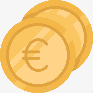 欧元货币47持平图标图标
