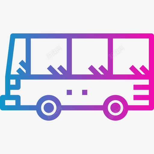 公共汽车交通109坡度图标svg_新图网 https://ixintu.com 交通109 公共汽车 坡度