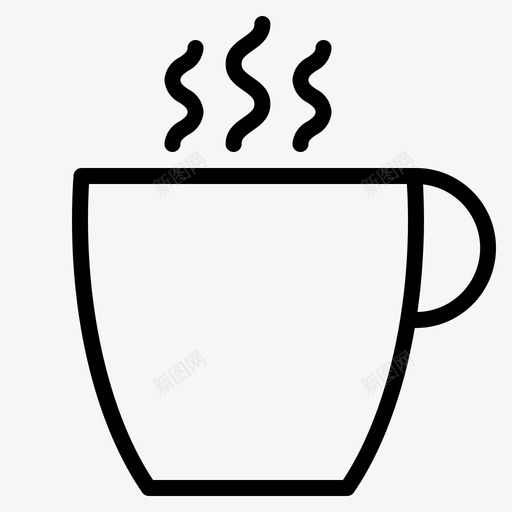 热咖啡杯饮料家图标svg_新图网 https://ixintu.com 咖啡饮料 家 放松 热咖啡杯 饮料 马克杯