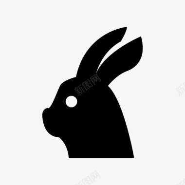 兔子动物野生动物图标图标