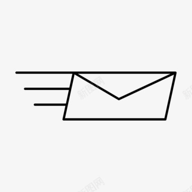 发送邮件传递快速传递图标图标