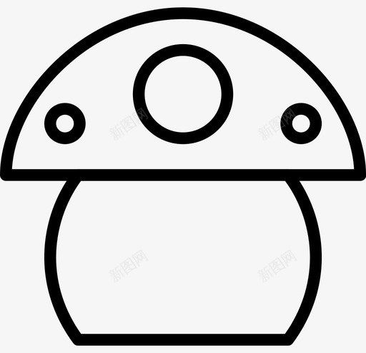 Mushroomsvg_新图网 https://ixintu.com Mushroom