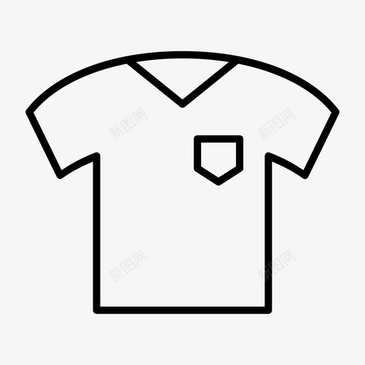 衬衫布料球衣图标svg_新图网 https://ixintu.com t恤 布料 服装 杂项 球衣 衬衫