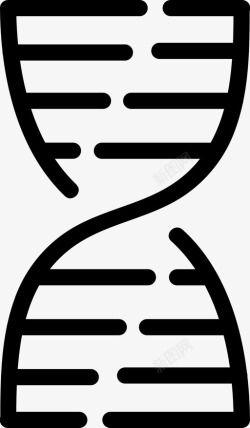 基因测试基因dna遗传图标高清图片