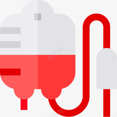 输血献血2平坦图标图标