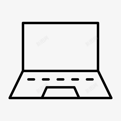 笔记本电脑电脑macbookpro图标svg_新图网 https://ixintu.com macbookpro 其他 技术 电脑 笔记本电脑