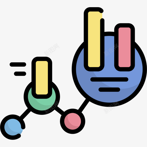 分析市场营销55线性颜色图标svg_新图网 https://ixintu.com 分析 市场营销55 线性颜色