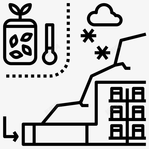 种子库农业实验室图标svg_新图网 https://ixintu.com 保护区 农业 实验室 未来农业 种子库