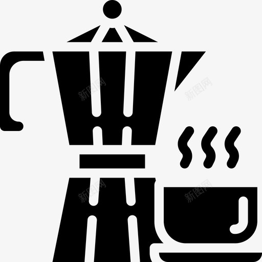 咖啡壶6号咖啡厅加满图标svg_新图网 https://ixintu.com 6号咖啡厅 加满 咖啡壶