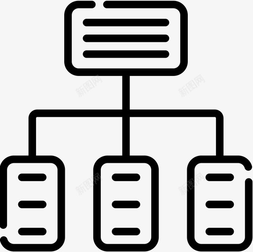 用户体验网页68线性图标svg_新图网 https://ixintu.com 用户体验 线性 网页设计68